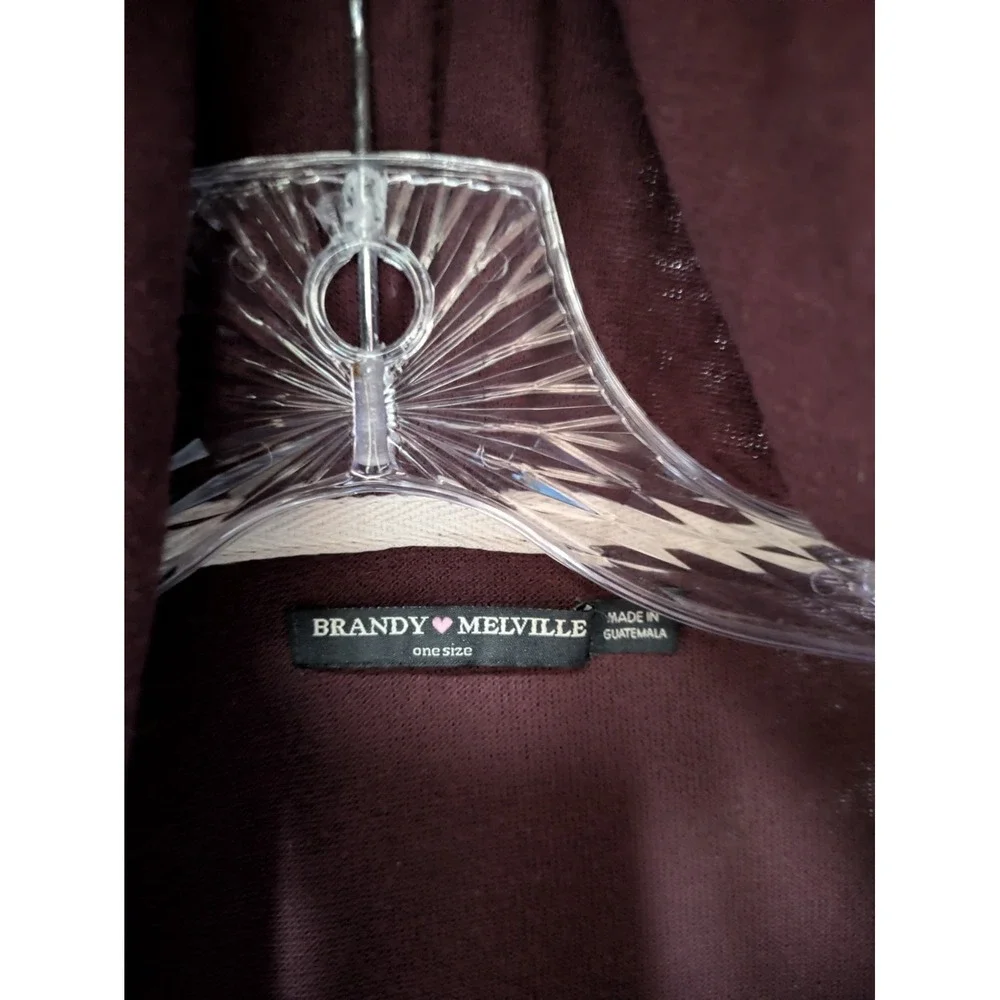 Brandy Melville Pullover Hoodie Women's One Size (Oversized M L) Cozy Loungewear